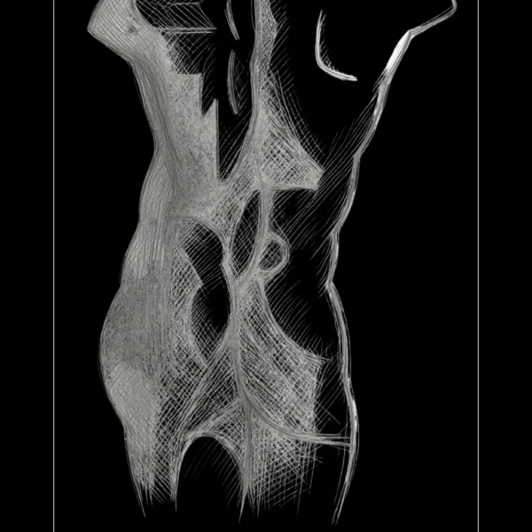 Art of Creation Fine Art Poster A2 Obsidian Edition - typography print v3