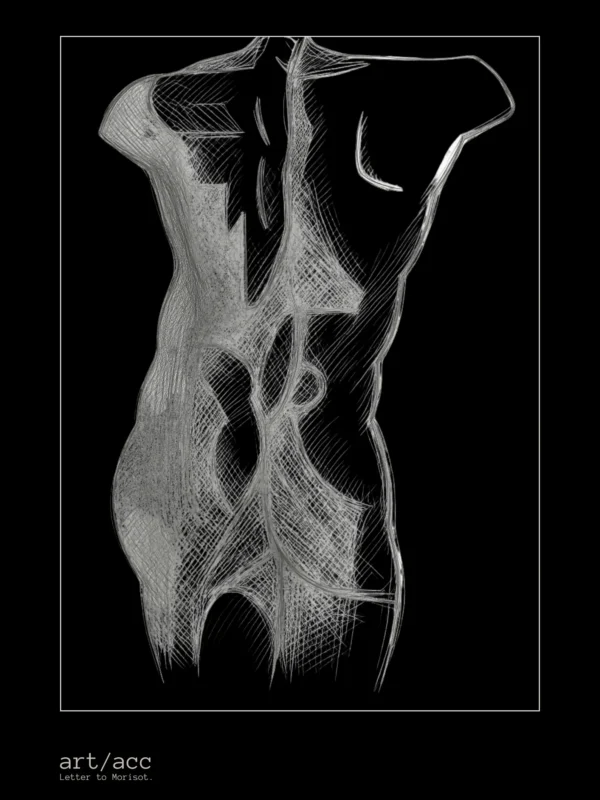 Art of Creation Fine Art Poster A2 Obsidian Edition - typography print v3
