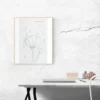A beautifully composed, high-end interior design illustration.