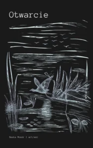 Otwarcie visual poetry ebook PDF cover art by Beata Mosor art/acc